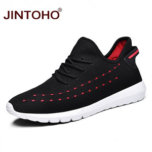JINTOHO Big Size Fashion Brand Men Shoes Cheap Casual Male Shoes Black Men Sneakers Breathable Sneakers Shoes Men Shose