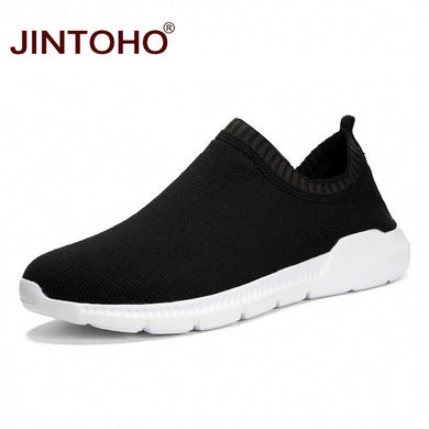 JINTOHO Brand Men Casual Shoes Fashion Men Sneakers Slip On Men Loafers Adult Casual Male Comfortable Shoes Black Shoes For Men