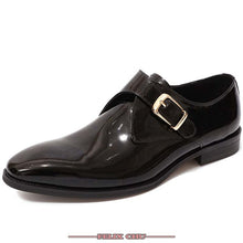 Load image into Gallery viewer, 2019 Italian New Fashion Men Black Brown Shoe Men Genuine Leather Slip On Buckle Strap Man Formal Suit Footwear Formal Shoes Men