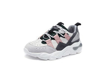 Load image into Gallery viewer, ASUMER 2019 New cow suede leather women sneakers lace up mixed color ladies casual shoes breathable fashion platform shoes