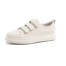Load image into Gallery viewer, ASUMER 2019 fashion new spring autumn new shoes woman genuine leather shoes women casual flats women sneakers